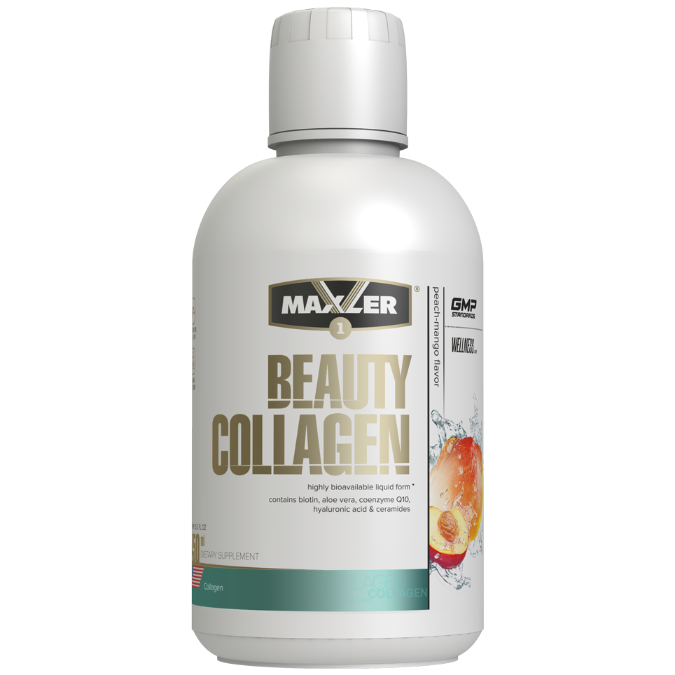 Средство для сустава и связок Maxler Beauty Collagen 450 мл Персик-Манго