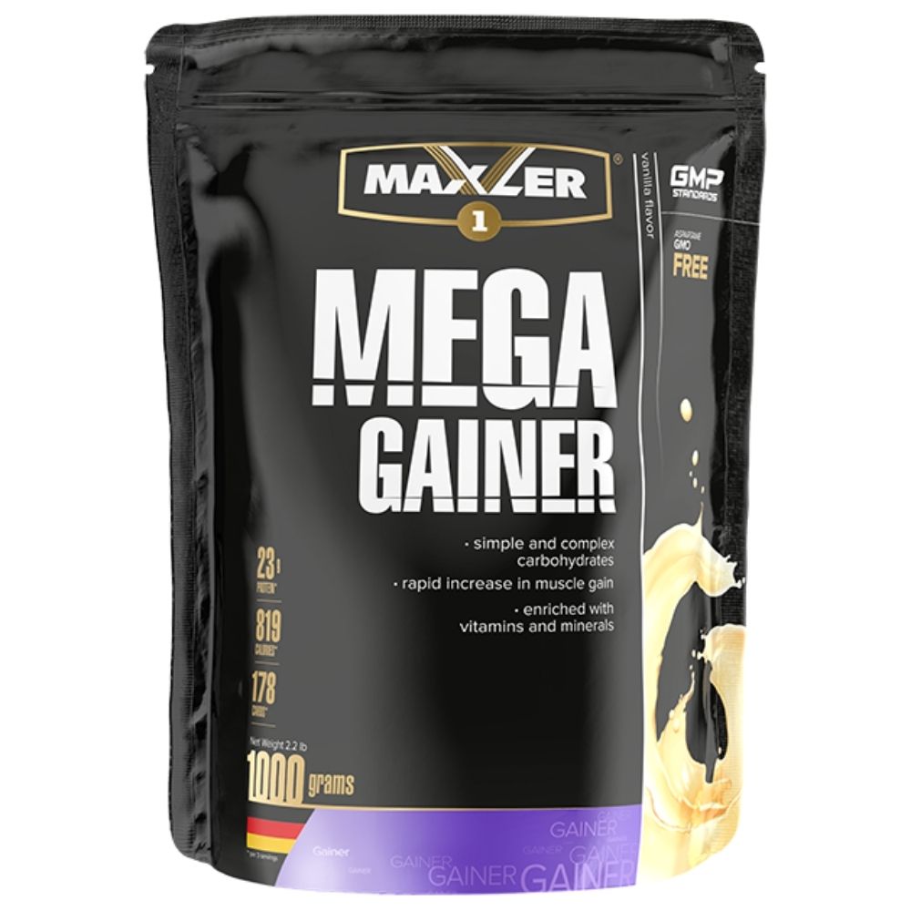 Гейнер Maxler Mega Gainer 1000 г Ваниль